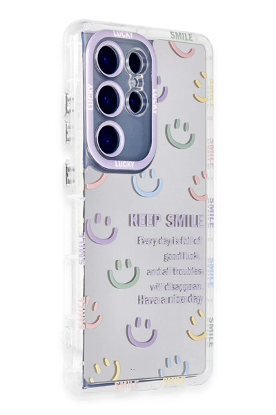 Samsung Galaxy S23 Ultra Kılıf Reflexion Desenli Kapak - Desen 2