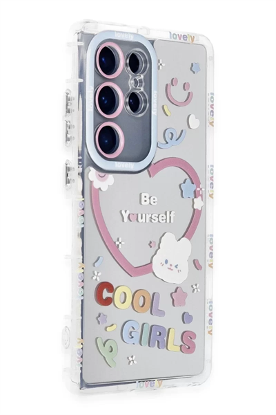 Samsung Galaxy S23 Ultra Kılıf Reflexion Desenli Kapak - Desen 1