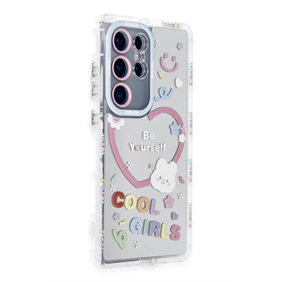 Samsung Galaxy S23 Ultra Kılıf Reflexion Desenli Kapak - Desen 1