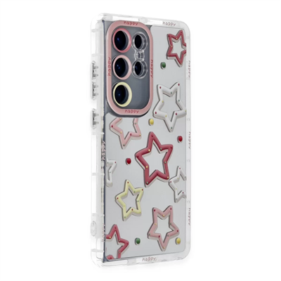 Samsung Galaxy S23 Ultra Kılıf Reflexion Desenli Kapak - Desen 3