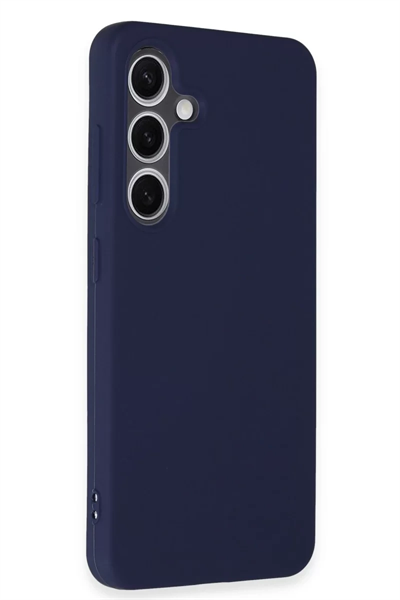Samsung Galaxy S24 Kılıf First Silikon - Lacivert
