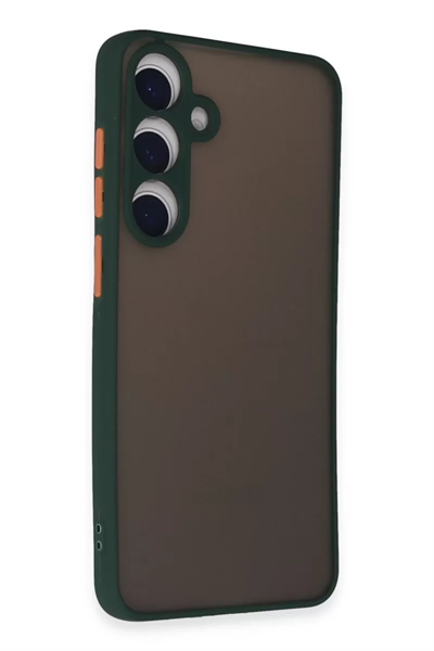 Samsung Galaxy S24 Kılıf Montreal Silikon Kapak - Yeşil