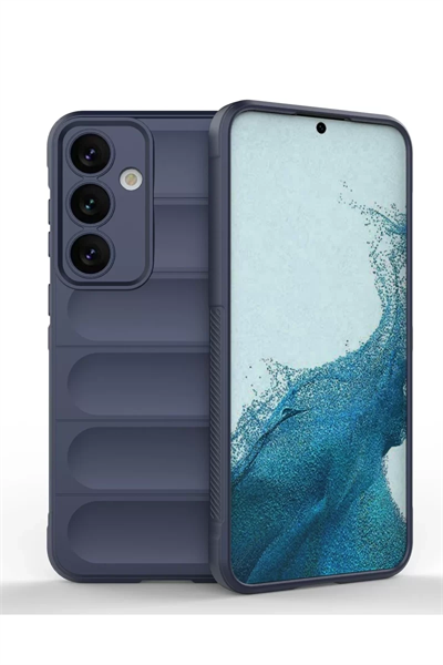 Samsung Galaxy S24 Kılıf Optimum Silikon - Lacivert
