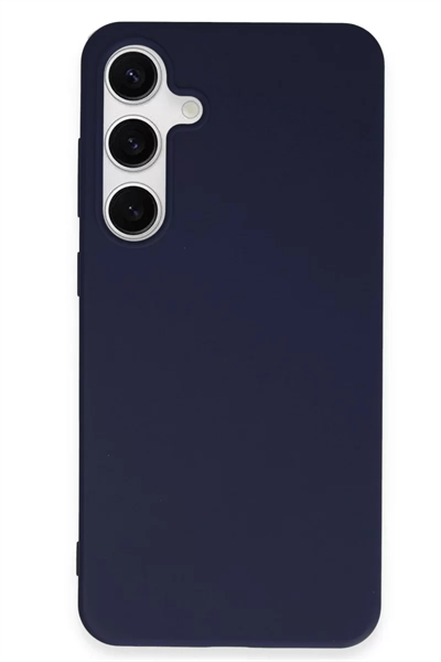 Samsung Galaxy S24 Plus Kılıf First Silikon - Lacivert