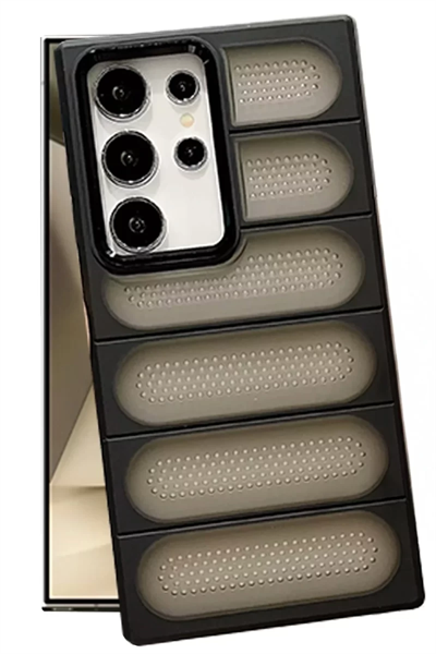Samsung Galaxy S24 Ultra Kılıf Airmax Silikon Kapak - Siyah