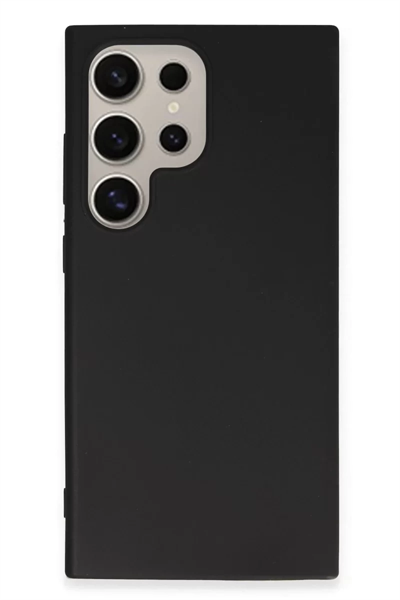 Samsung Galaxy S24 Ultra Kılıf First Silikon - Siyah