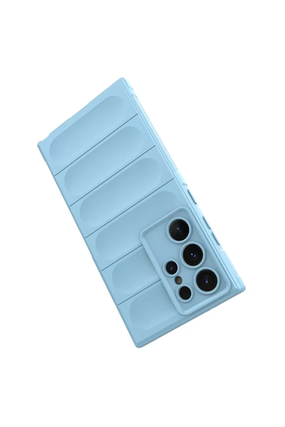 Samsung Galaxy S24 Ultra Kılıf Optimum Silikon - Sky Blue