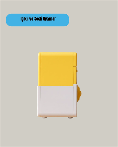 Sarı Elektronik Şifreli ATM Görünümlü Çocuk Kumbarası