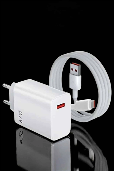 Şarj Aleti Turbo Hızlı 67W Type-C Hızlı Şarj