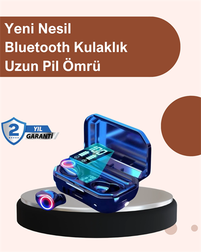 Şarj Kutulu TWS Kulaklık – Otomatik Eşleşme ve Hızlı Şarj