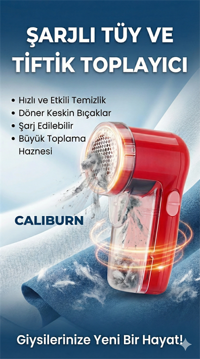 Şarjlı Kazak Tüy Toplama Makinesi