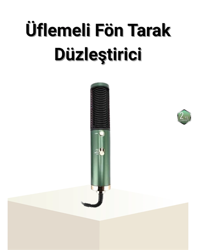 Seramik Plakalı Saç Düzleştirici – 200°C Ayarlanabilir Isı, İyon Teknolojisi