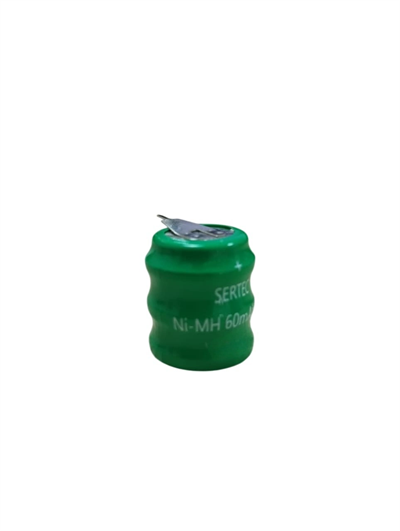 Sertec - 3.6V 3S1P 60 Mah 2 Pin NI-MH Buton Pil