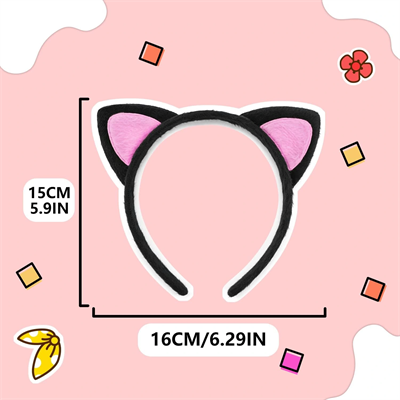 Sevimli Pofuduk Kedi Kulak Tacı