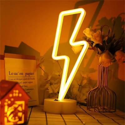 Şimşek Neon LED Lamba