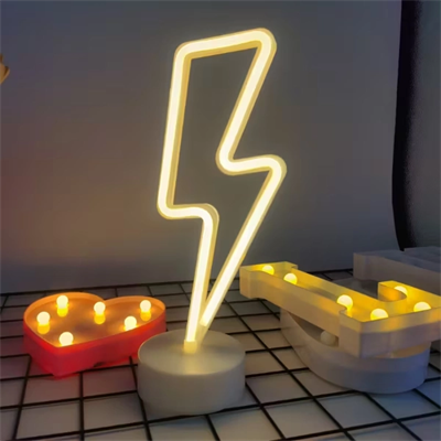 Şimşek Neon LED Lamba