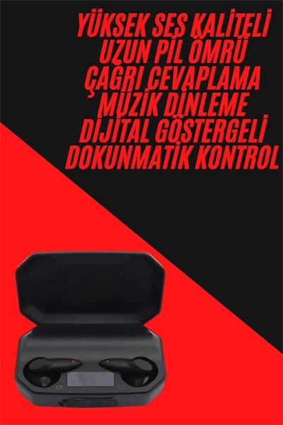 Siyah Profesyonel  Kulaklık HD Mikrofonlu Çağrı Cevaplayabilen