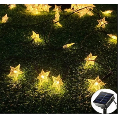 Solar 8 Fonksiyonlu 7 Metre 30 Yıldız LED