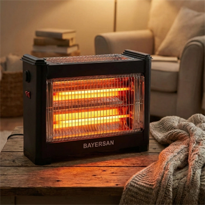 Şömine Tipi Isıtıcı Soba 1800W