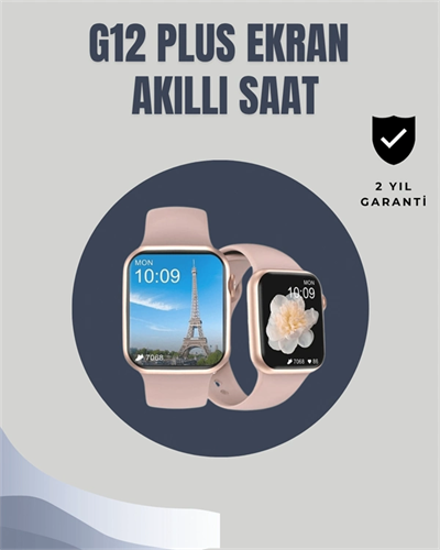 Su Geçirmez Akıllı Saat – 300 mAh Batarya, Sesli Arama, Uyku & Adım Takibi
