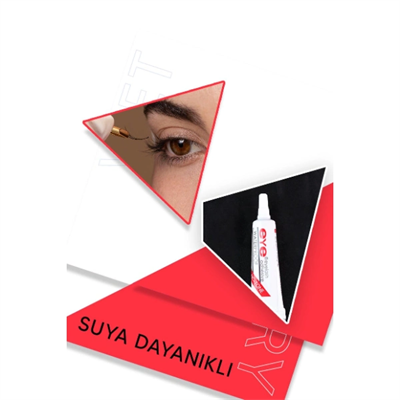 Su Geçirmez Kirpik Yapıştırıcısı Glue Siyah Renk