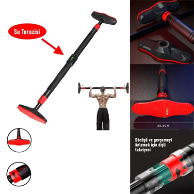 Su Terazili Barfiks Demiri 70-100 cm