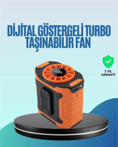 Taşınabilir Çok Fonksiyonlu Soğutma Fanı