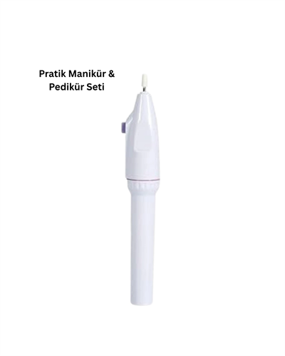 Taşınabilir Profesyonel Manikür Pedikür Seti