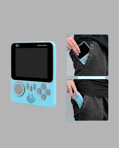 Taşınabilir Retro Oyun Konsolu – 3.5 İnç LCD, 666 Klasik Oyun, TV Destekli