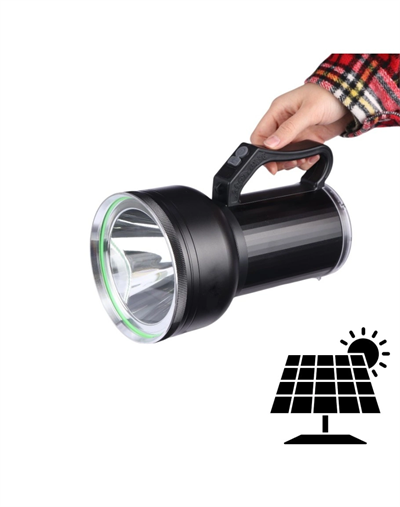 Taşınabilir Solar Şarjlı LED Fener Powerbank Özellikli Kamp ve Acil Durum İçin Süper Parlak Işık