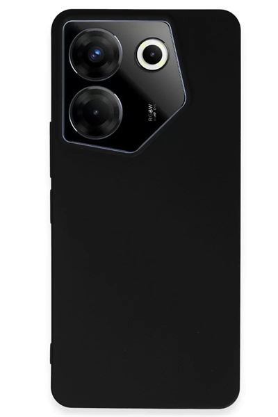 Tecno Camon 20 Pro 5G Kılıf First Silikon - Siyah