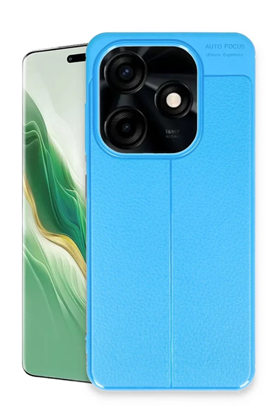 Tecno Spark Go 2024 Kılıf Auto Focus Kapak - Mavi