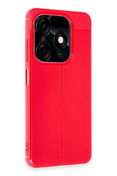 Tecno Spark Go 2024 Kılıf Auto Focus Kapak - Kırmızı