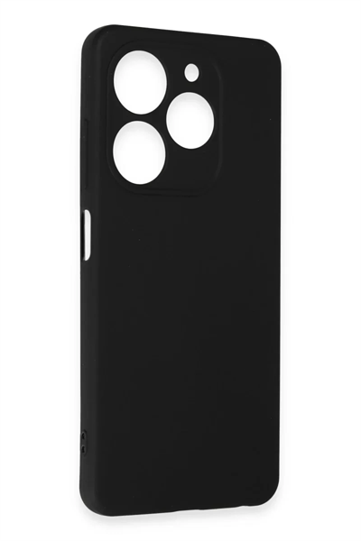 Tecno Spark Go 2024 Kılıf First Silikon - Siyah