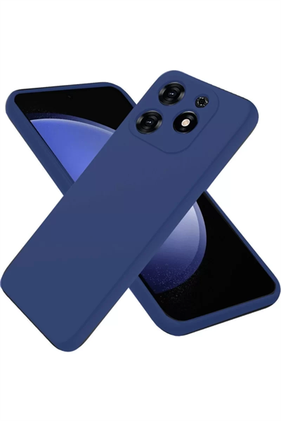 Tecno Spark Go 2024 Kılıf First Silikon - Lacivert