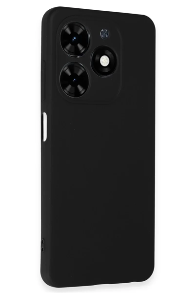 Tecno Spark Go 2024 Kılıf First Silikon - Siyah