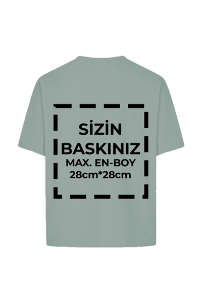 Tişört Tasarla 24/1 Kumaş - Gri