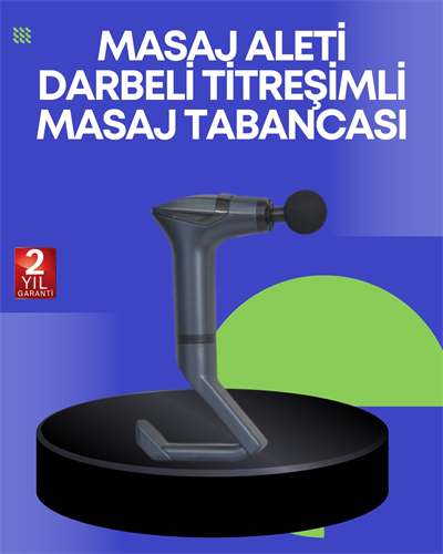 Titreşimli Şarjlı Masaj Aleti 3in1 Fonksiyonel Çok Amaçlı Model