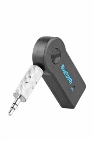 Tüm Cihazlara Uyumlu Bluetooth Aux Araç Kiti Siyah