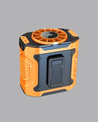 Turbo Mini Taşınabilir Fan – 100 Kademeli Dijital Hız Kontrolü ve Type-C Şarj