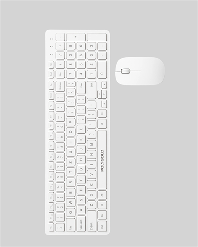 USB Alıcılı Kablosuz Klavye Mouse - Geniş Uyumluluk, Sessiz Tuşlar