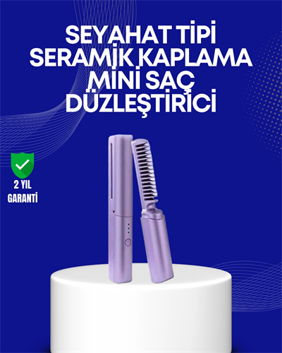 USB Şarjlı Kablosuz Saç Düzleştirici – Hızlı ve Pratik