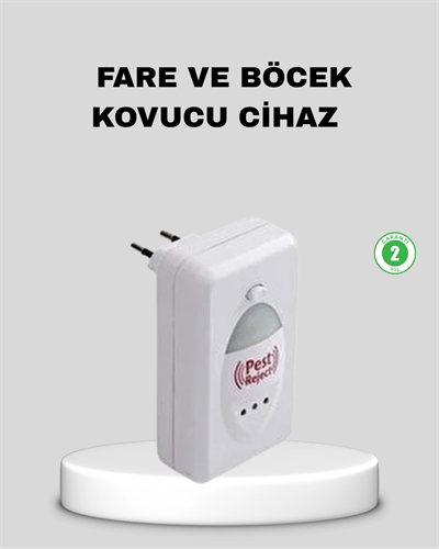 Ultrasonik Haşere Kovucu Cihaz – Sessiz, Kimyasalsız ve Etkili Koruma