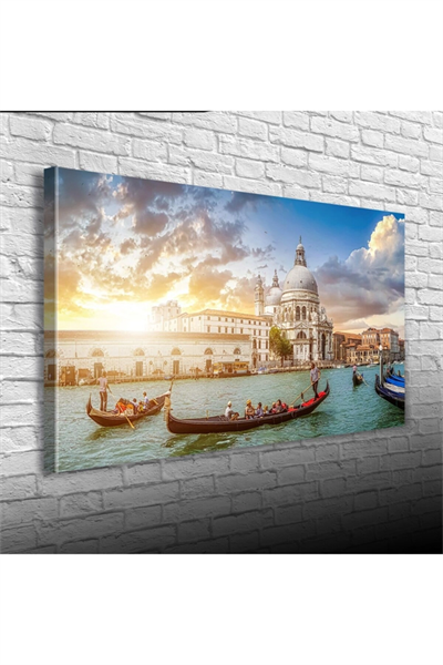 Venedik Canvas Tablo (60x120)