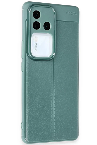 Vivo V30 5G Kılıf Auto Focus Kapak - Koyu Yeşil
