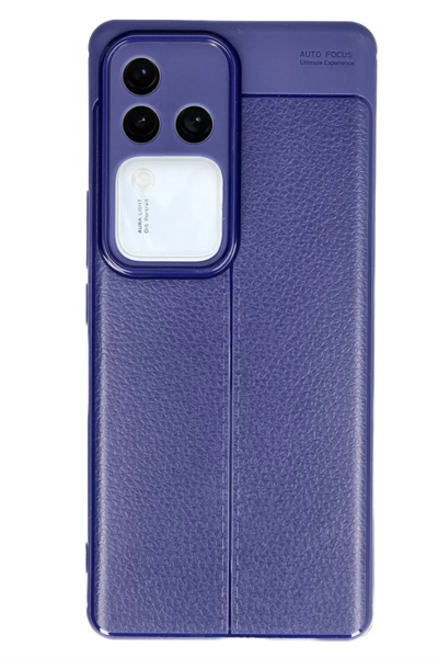 Vivo V30 5G Kılıf Auto Focus Kapak - Lacivert