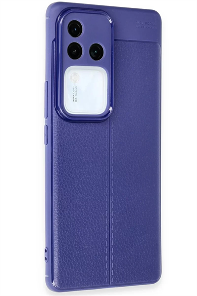 Vivo V30 5G Kılıf Auto Focus Kapak - Lacivert