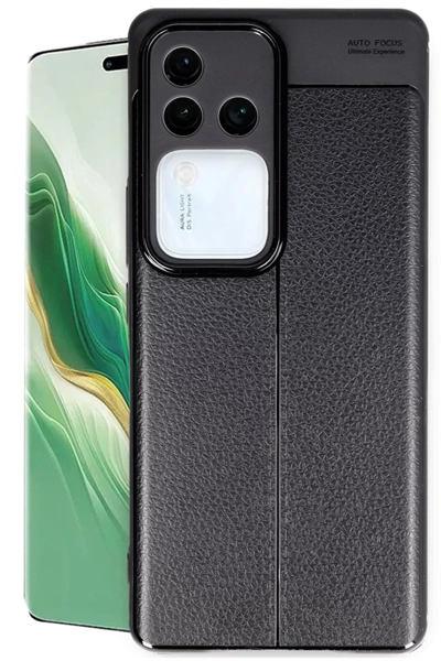 Vivo V30 5G Kılıf Auto Focus Kapak - Siyah