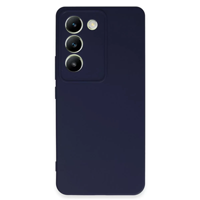 Vivo V30 Lite 4G Kılıf First Silikon - Lacivert