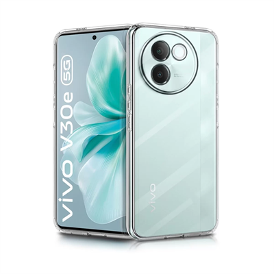 Vivo V30e Kılıf Lüx Şeffaf Silikon